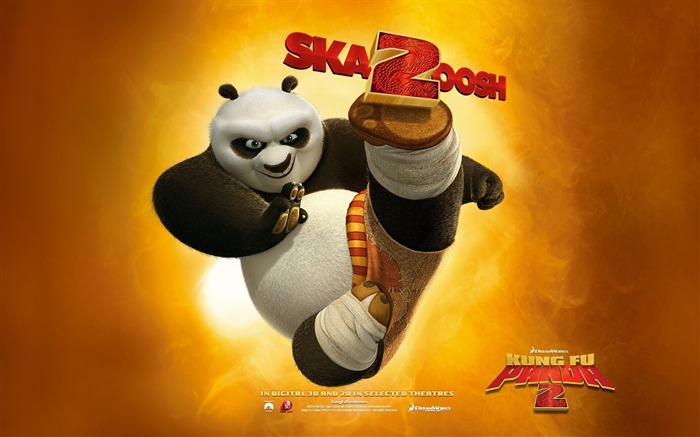 2011 Hollywood film Kung Fu Panda 2 Fond d'écran HD Vues:28354