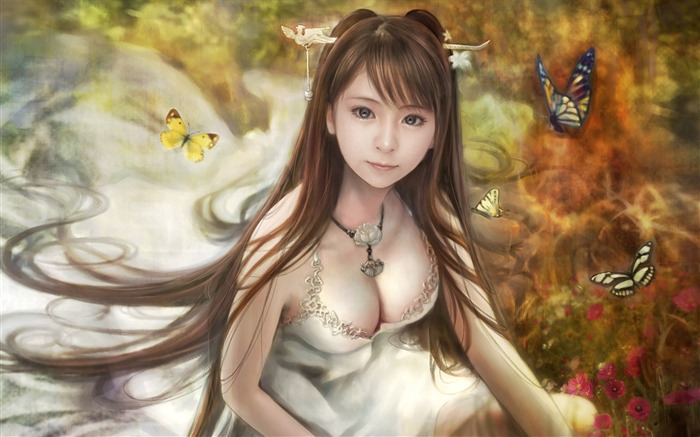 Fantasy-CG-Character-wallpaper-i-chen-lin-Autumn-Girl Visualizações:36132