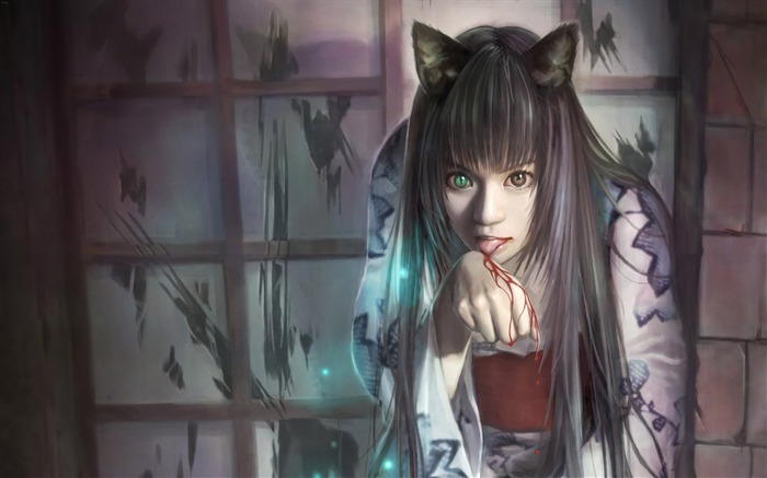 Fantasy-CG-Character-wallpaper-i-chen-lin-Cat-Girl-001010 Visualizações:29793