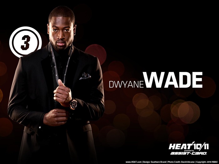 Miami Heat wallpaper1011 wade Visualizações:18873