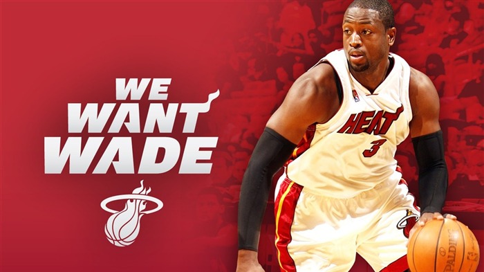 2010-11 season  NBA: Miami Heat Big Three Wallpapers Views:40315