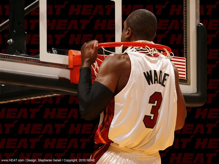 NBA 마이애미 히트 wallpaper10-11 wadedunk 찾아보기 :10639