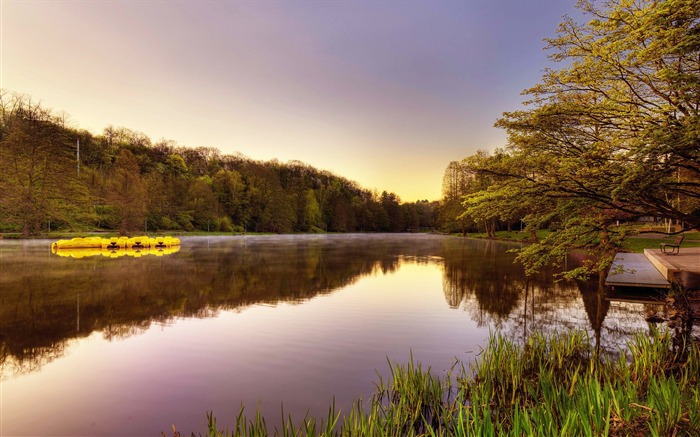 Saar River landscape wallpaper Saarbrucken Germany Views:5287 Date:2011/5/24 0:33:11