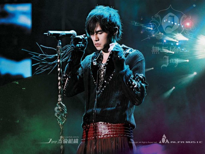 Inégalées - Jay Chou de concert et de la promotion l'album papier peint Vues:26759