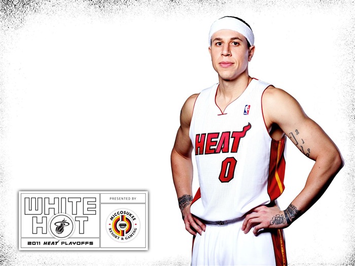 2010-11 NBA Miami Heat Mike Bibby Playoffs Vistas:9692