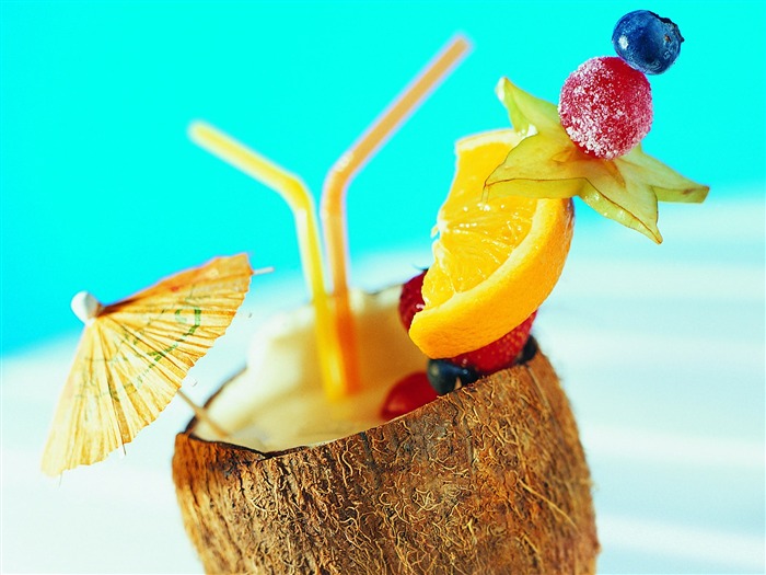 bebida de frutas tropicales - Summer Still Life Photography logo Vistas:21737