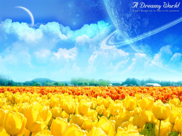 A Dreamy World - Digital Landscape Photo manipulation 03 Views:6057 Date:2011/7/2 11:27:04