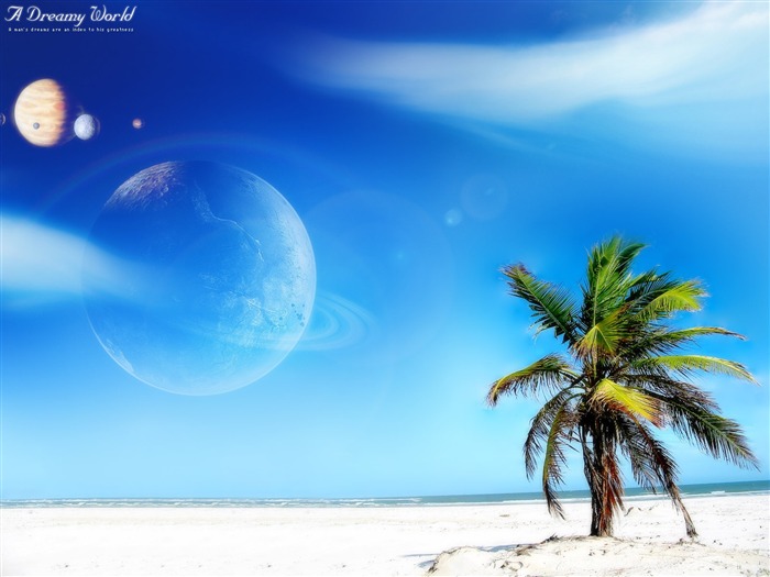 A Dreamy World - Digital Landscape Photo manipulation 13 Views:8795 Date:2011/7/2 11:32:26