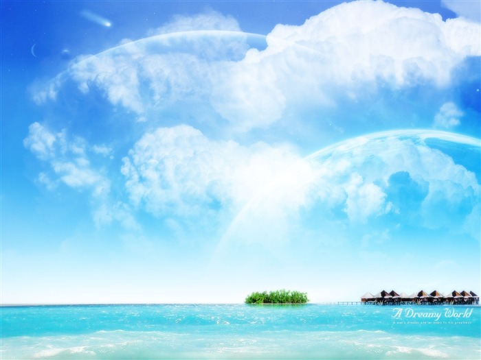 A Dreamy World - Digital Landscape Photo manipulation 22 Views:8586 Date:2011/7/2 11:34:56