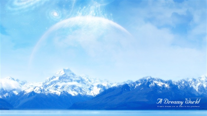 A Dreamy World - Digital Landscape Photo manipulation 25 Views:7124 Date:2011/7/2 11:35:53