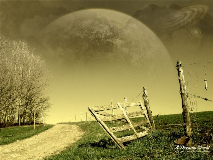 A Dreamy World - Digital Landscape Photo manipulation 33 Views:11354 Date:2011/7/2 11:38:38