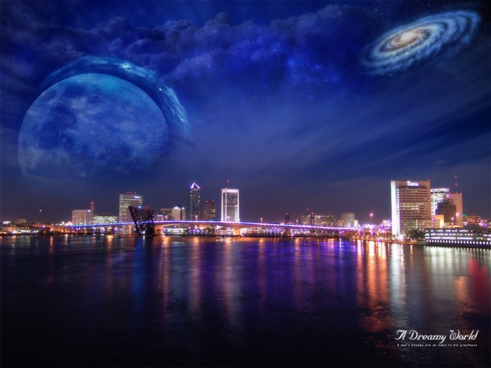 A Dreamy World - Digital Landscape Photo manipulation 37 Views:9253 Date:2011/7/2 11:40:13