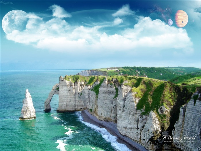 A Dreamy World - Digital Landscape Photo manipulation 38 Views:9399 Date:2011/7/2 11:41:00