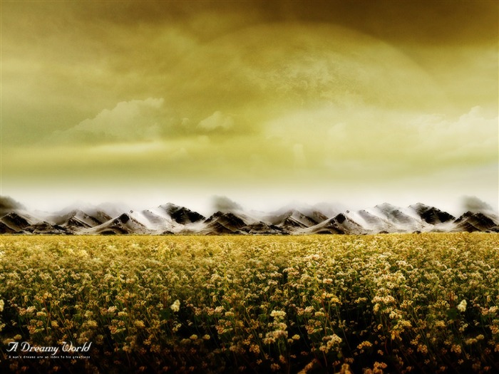 A Dreamy World - Digital Landscape Photo manipulation 41 Views:8155 Date:2011/7/2 11:42:13