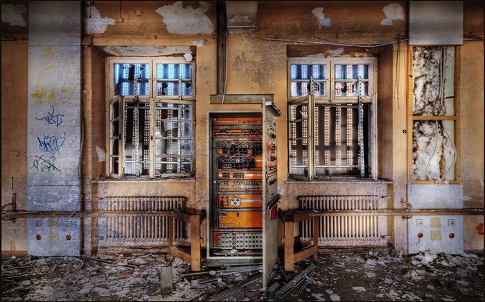 Abandonné maisons-Ancien bureau de poste principal à Sarrebruck Vues:11353