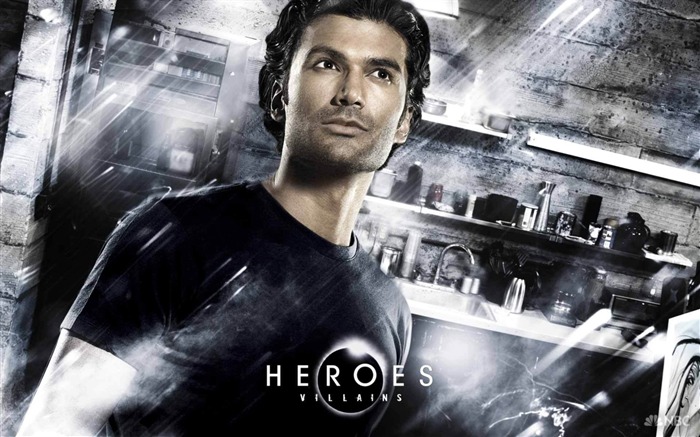 Série de TV americana - Heroes HD Wallpaper-Mohinder Suresh Visualizações:11899