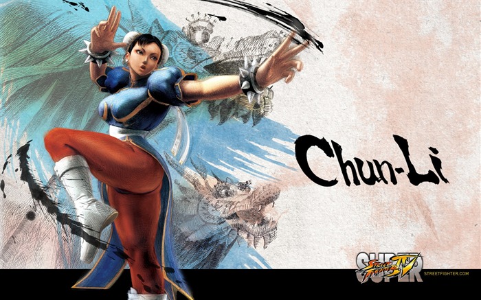 Chun Li-Super Street Fighter 4 widescreen Vistas:47892