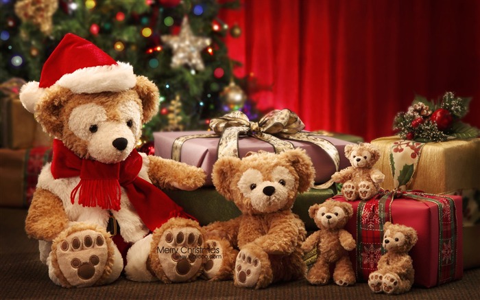 Disney Winnie Duffy - Wallpaper Disney Christmas gifts Views:218266 Date:2011/7/6 2:43:35