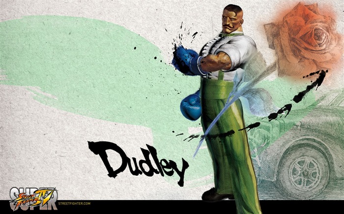 Dudley-Super Street Fighter 4 pintura original fondo de pantalla Vistas:21255