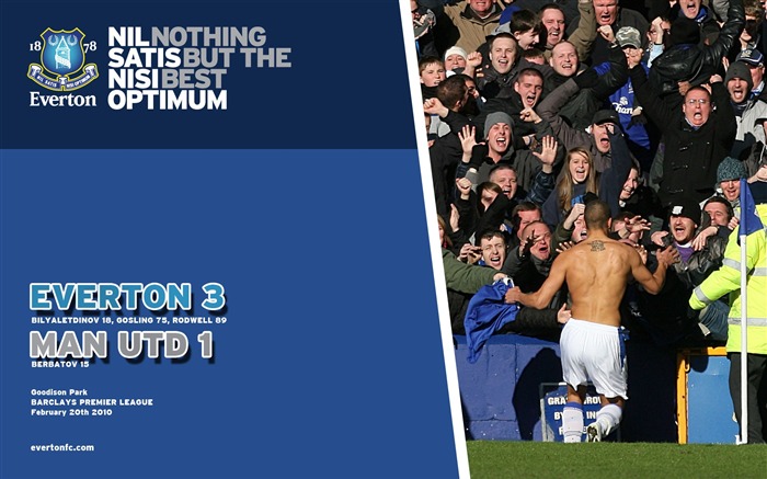 Everton 3-1 Man Utd Wallpaper Vues:12003