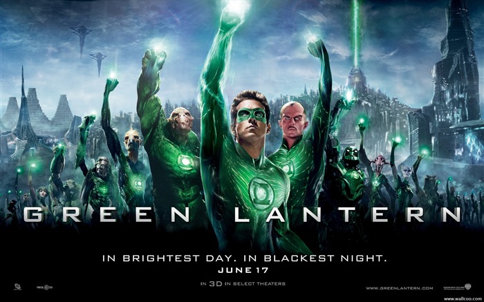 Green Lantern film affiche en papier peint Vues:24904