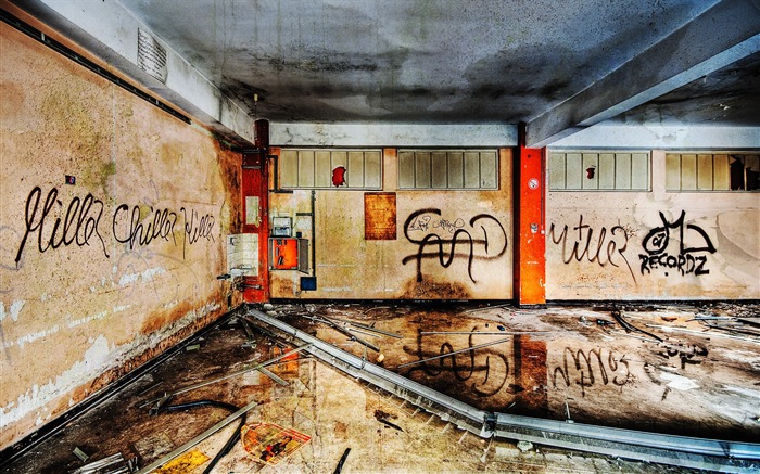 Intérieur de la Chambre - Maisons abandonnées Impression Vues:8943