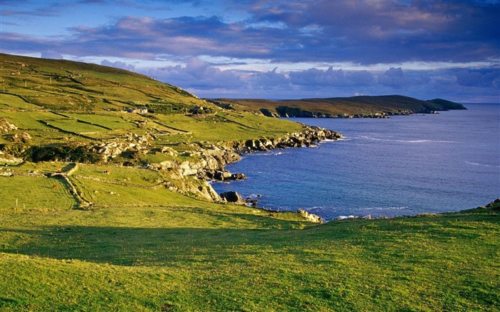 Fondo de pantalla de la costa irlandesa Vistas:22167