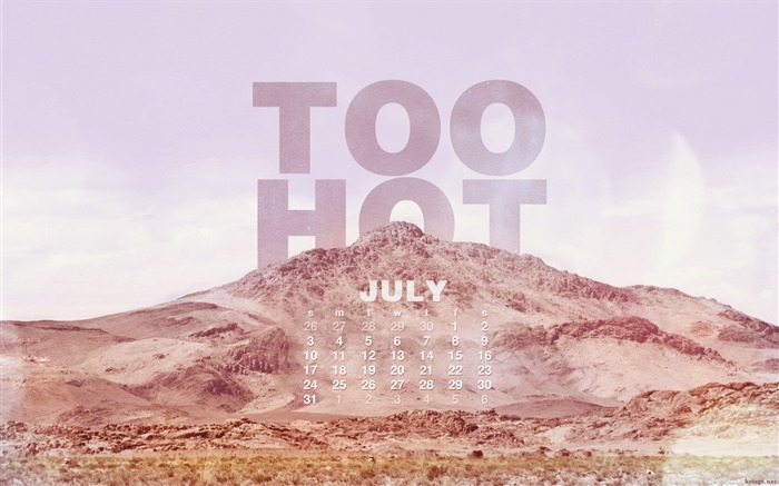 Fondo de pantalla de calendario de julio de 2011 primera serie 12 Vistas:9856