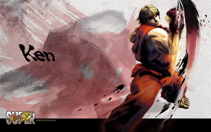 Super Street Fighter 4 original painting HD wallpaper Views:88994