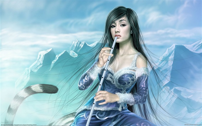 Master Tang Yuehui CG illustration style paintings myth Views:35098