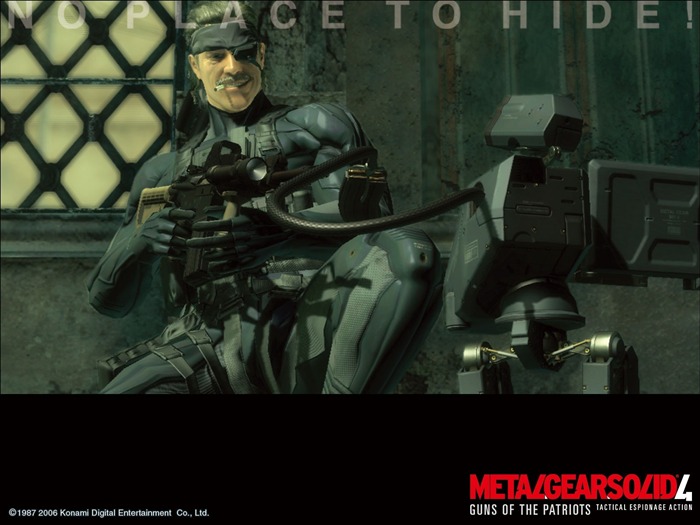 Fondo de pantalla de Metal Gear Solid 4-Guns of the Patriots 06 Vistas:10882