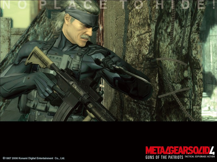 Fondo de pantalla de Metal Gear Solid 4-Guns of the Patriots 13 Vistas:15471