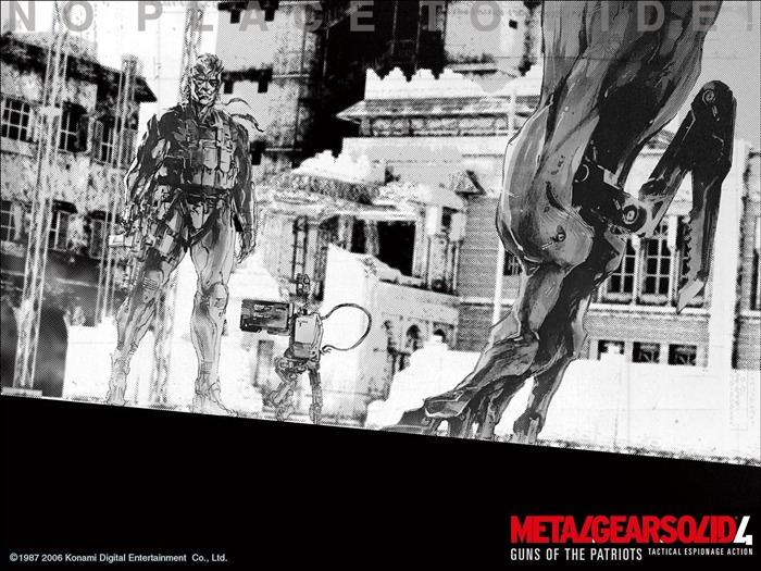 Fondo de pantalla de Metal Gear Solid 4-Guns of the Patriots 14 Vistas:13262