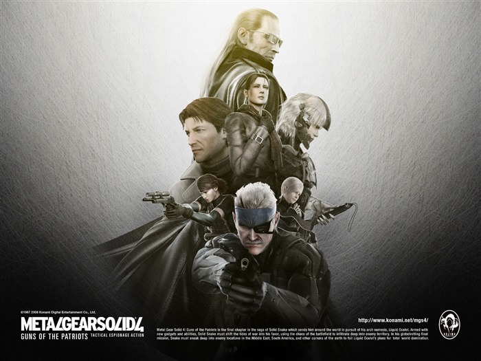 Fondo de pantalla de Metal Gear Solid 4-Guns of the Patriots 16 Vistas:18214