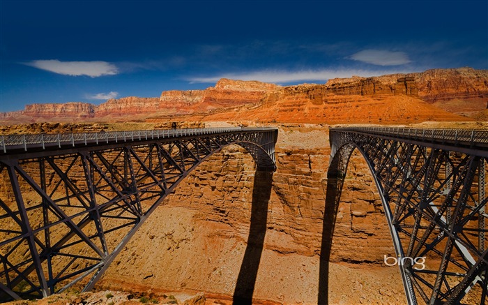 Navajo Pont sur la rivière Colorado Vues:10775