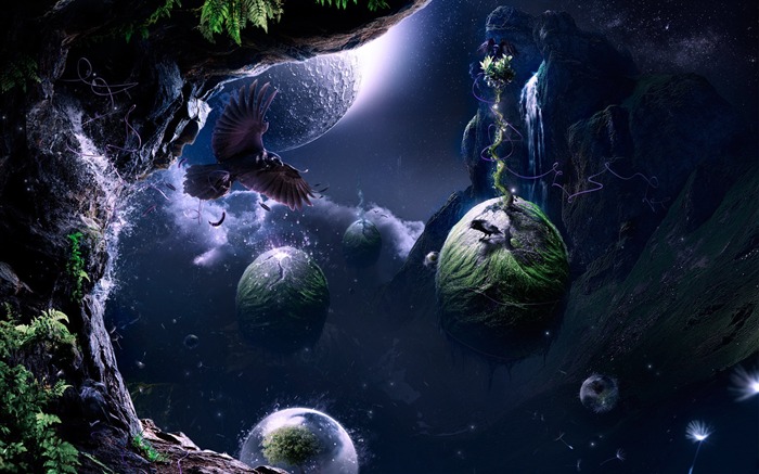 PC mysterious world of CG Design wallpaper Views:56273 Date:2011/7/13 6:17:54