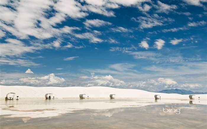 Tables de pique nique au White Sands Nouveau Mexique Vues:13066