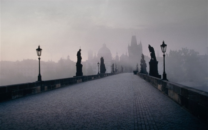 Prague, le Pont Charles wallpaper Vues:36338