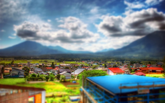 Shinanomachi town wallpaper Japan Views:27135 Date:2011/7/2 10:16:23