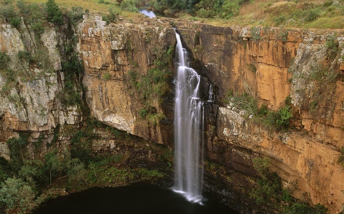 Sudáfrica - proporción de arena River Falls fondo de pantalla Vistas:11308