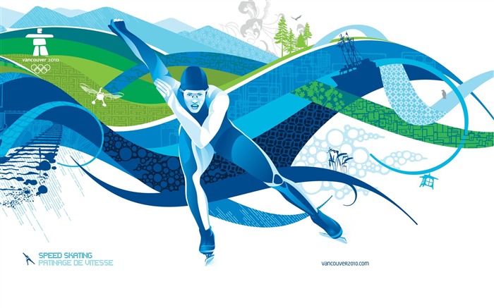 Patinaje de velocidad-2010 Winter Olympics Sport Events Photo Vistas:9007