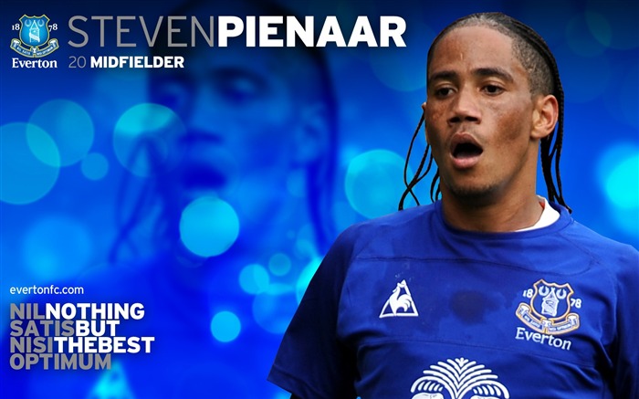 Steven Pienaar nouveau fond d'écran Version chercher 2010-11 Vues:8656