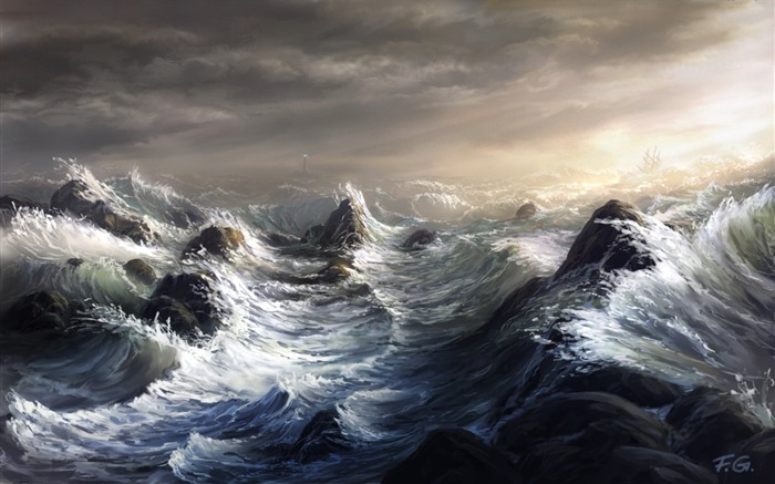 Troubled waters wallpaper Views:17296 Date:2011/7/8 13:27:25