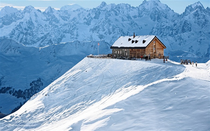 Fondo de pantalla de Valais-Honeywell Verbier Resort Vistas:13954