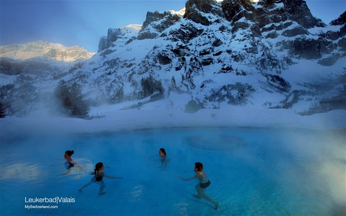 Valais Leukerbad-Wallpaper Vues:10088