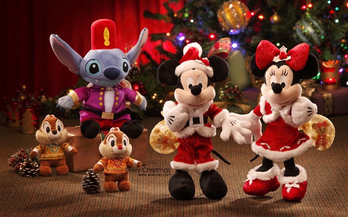 Warm Christmas Mickey - Disney Christmas Gift Wallpaper Views:65045 Date:2011/7/6 2:48:52