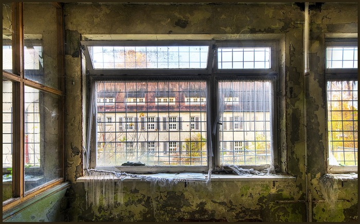 Abandonné de Windows Poste - Impression des maisons abandonnées Vues:8322