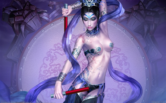 Witch - Master CG wallpaper female illustrator Views:33339 Date:2011/7/2 17:03:11