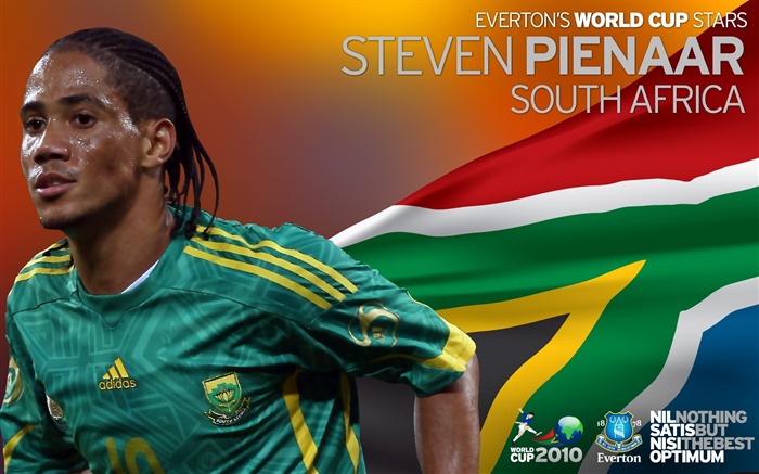 Mondiale Blues-Steven Pienaar Coupe Wallpaper Vues:11325