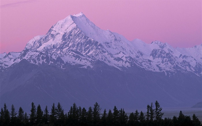 Papel de parede de 25 Nova Zelândia-Mount Cook Visualizações:11015